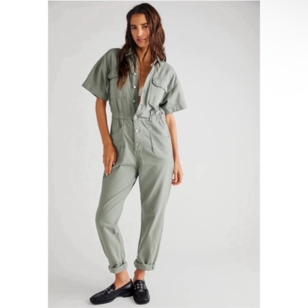 Free People Marci Coverall NWT